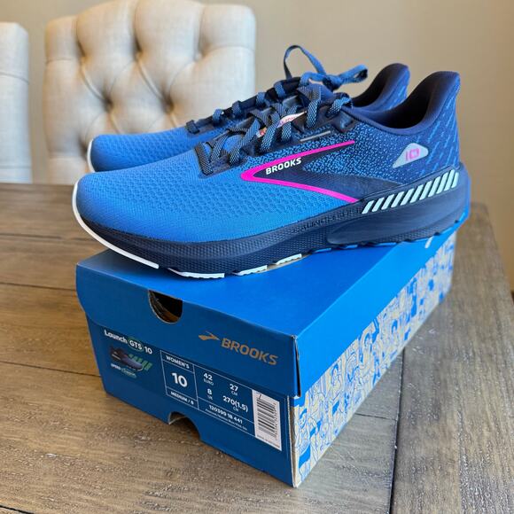 Brooks Launch GTS 10 Women's Running Shoes Size 10 EU 42 Walking Training NEW - Picture 1 of 10